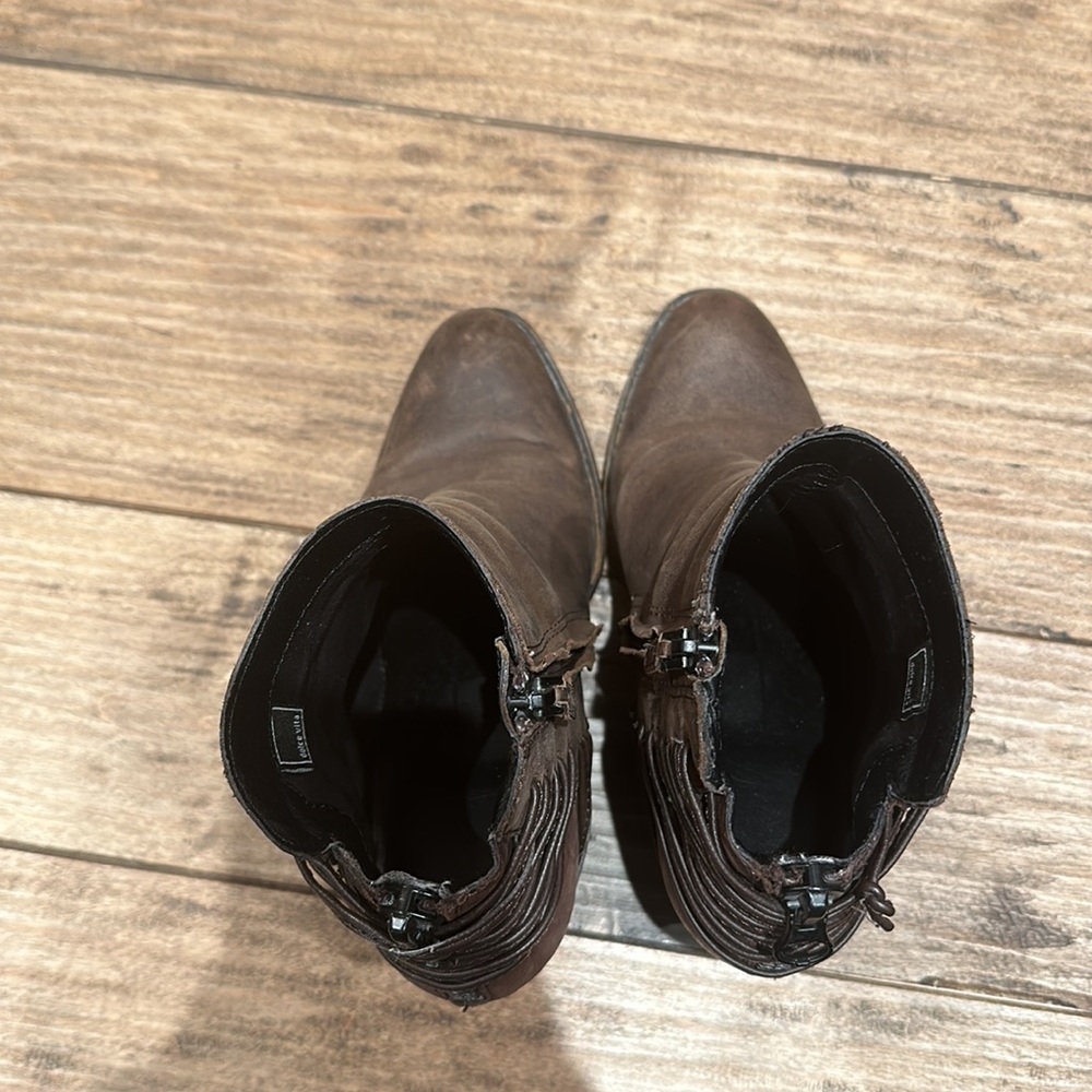 Brown Booties - image 5